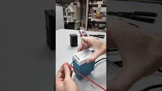 UPS - Connect battery wires.