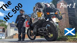 The NC500 on Roger the Royal Enfield Himalayan - Part 1