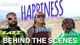 Billboard Exclusive: Behind the Scenes of Sarz, Asake & Gunna's "Happiness" Music Video | Billboard