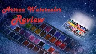 Arteza 36 Pan watercolor set Review