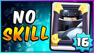 LEVEL 16 MEGA KNIGHT DESTROYS CLASH ROYALE ⚠️