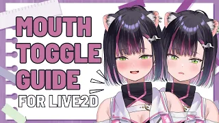 [Tutorial] How to setup trackable mouth expressions in Live2D