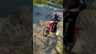 He first time here #honda #crf450L #enduro #hardenduro