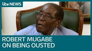 Robert Mugabe tells ITV News Zimbabwe 'must undo disgrace' of 'military takeover' | ITV News