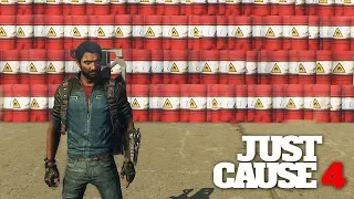 Creating the biggest explosion in Just Cause 4
