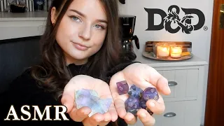 ASMR | D&D Dice Set Unboxing & Review | Soft Speaking, Tapping and Crinkling Sounds