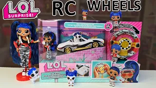 LOL Surprise RC Wheels Remote Control Car with JK Downtown Doll - Full Unboxing & Test