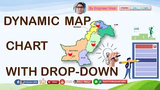 Lec-5: How To Create A Dynamic Map Chart With Drop Down