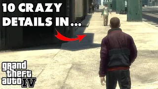 10 CRAZY Attention To Details In GTA 4 - 14 Years Later (PART -1)