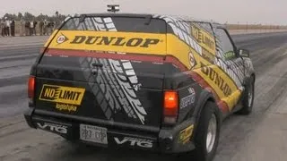 GMC Typhoon VTG Turbo 1200 HP Drag Race