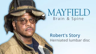 Robert's story, Herniated lumbar disc