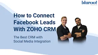 How to Connect Social Accounts with Zoho CRM (Facebook)