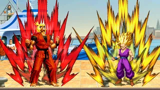 GOHAN VS DRAGON KEN! SUPER EPIC FIGHT!