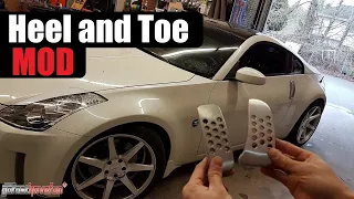 Nissan 350Z / Infiniti G35 Heel & Toe Mod/ Rev-match (380RS Gas Pedal) | AnthonyJ350