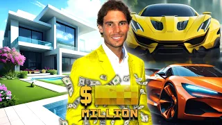 Rafael Nadal's 2024 Lifestyle | Mansions, Net Worth, Car Collection...