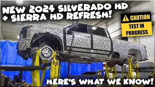 New 2024 Silverado HD and Sierra HD Refresh - What We Know!