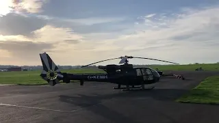 Gazelle Helicopter Start