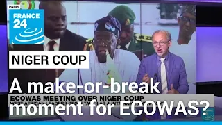 A make-or-break moment for ECOWAS? West African summit on Niger coup underway • FRANCE 24 English