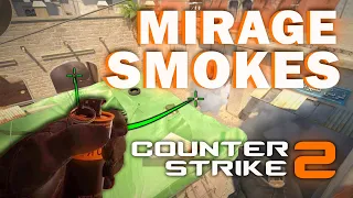 HUMOS ESENCIALES en mapa MIRAGE | Counter Strike 2