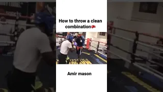 How throw a clean combination| Amir Mason