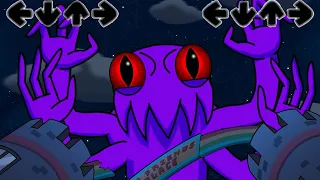 Scary Story of Purple Family | Rainbow Friends FNF be Like Animation