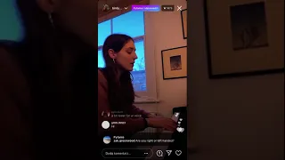 Birdy Not About Angels (New Moon instagram live 03/13)