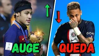 O AUGE e a QUEDA de Neymar Júnior no futebol