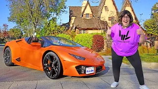 Surprising Stephen Sharer with Mystery Supercar! (New Lamborghini)