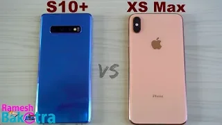 Samsung Galaxy S10 Plus vs iPhone XS Max SpeedTest and Camera Comparison