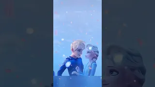 Elsa and jack frost suitable couple💙💜Edit #disney#elsa#jackfrost#shorts#sugarcrash