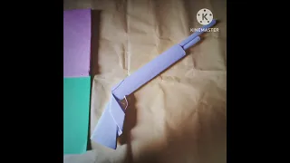 What a paper gun??😍😍part 1#shorts #origami #diy