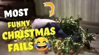 Funniest Christmas fails! Try not to laugh😂