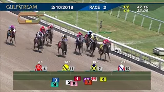 Gulfstream Park Race 2 | February 10, 2018