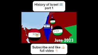 Countryballs - History of Israel 1 #polandball #countryballs #history #Israel #palestine #war