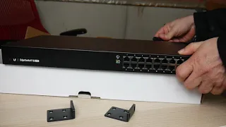 ✅ Ubiquiti Edgeswitch 16 150W Poe+ Switch Unboxing