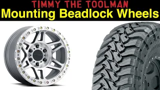 How to Install Off-Road Tires onto Method Beadlock Race Wheels