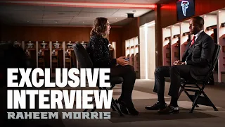 Atlanta Falcons Head Coach Raheem Morris Exclusive Interview | Atlanta Falcons | NFL