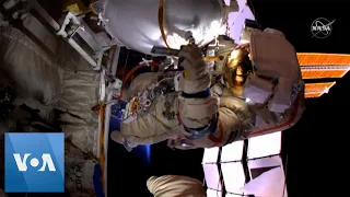 Russian Cosmonauts Perform Spacewalk Outside ISS