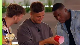 Beer pong goes wrong as Brad tackles an awkward dare | Love Island 2021