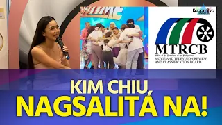 Kim Chiu, nagsalita na hinggil sa pinagdaraanan ng It’s Showtime vs MTRCB