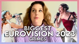 TOP 5 biggest Eurovision 2023 crimes | Eurovision Song Contest 2023 Liverpool | #eurovision2023