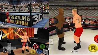 Wwe Wrestling Revolution 3D | Brock Lasner vs Bobby Lashely