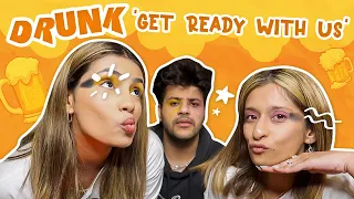 Drunk Get Ready w Us 😂 ft @unnatimalharkar @addytv8282 | Aashna Hegde