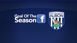 Contenders for the 2014/15 West Bromwich Albion Goal of the Season