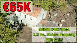 Mountain property with creek FOR SALE €65,000 Northern Portugal