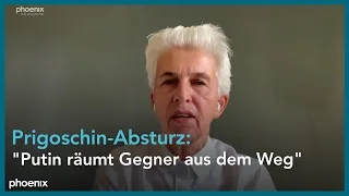 phoenix tagesgespräch mit Marie-Agnes Strack-Zimmermann (FDP) zum mutmaßlichen Prigoschin-Tod