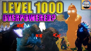 How POWERFUL is LEVEL 1000 MINILLA EX - The Ultimate KING OF KU ||| Kaiju Universe