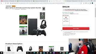 Xbox Series X Live @12:01 NewEgg