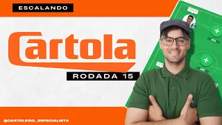 CARTOLA FC 2023 RODADA 15 - ESCALAÇÃO