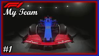 F1 2020 My Team Career Mode Part 1 - Creating My Own Team
